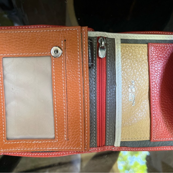 Vera Pelle Florence leather wallet with coin pocket - Picture 3 of 7